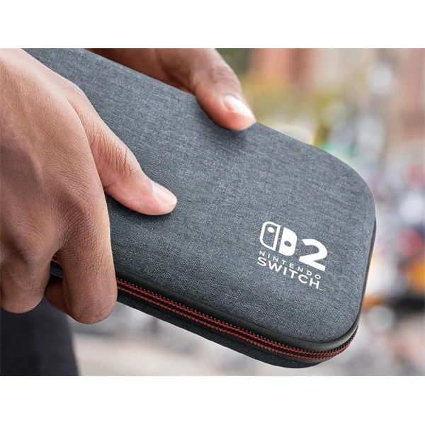PowerA NSCS0528-01 Nintendo Switch 2 - Dark Heather Grey szürke vékony védőtok