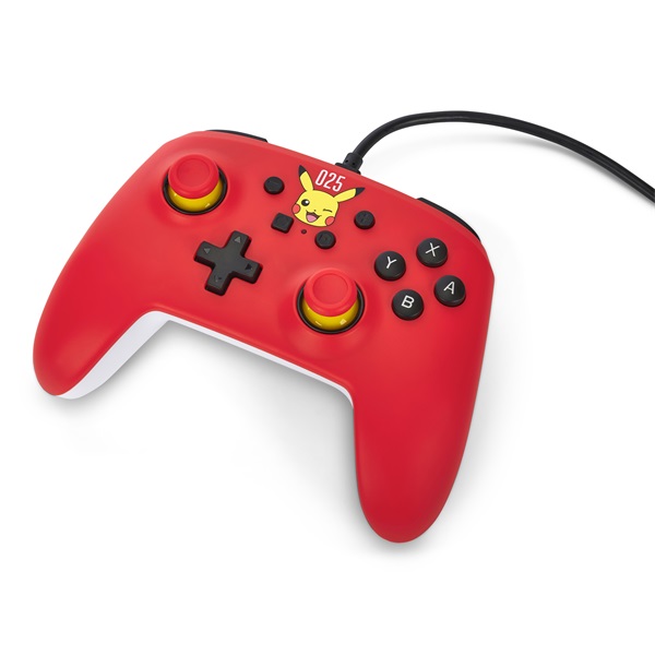 PowerA NSGP0200-01 Nintendo Switch vezetékes Laughing Pikachu kontroller