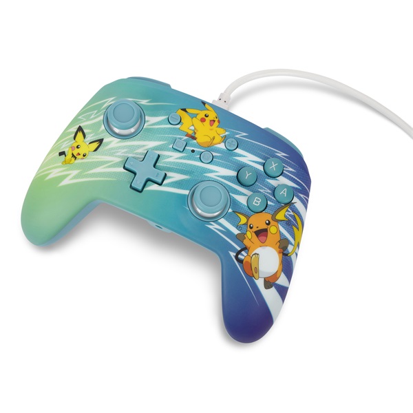 PowerA NSGP0221-01 Enhanced Nintendo Switch vezetékes Pikachu Evolution kontroller