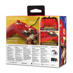 PowerA NSGP0281-01 Enhanced Nintendo Switch vezetékes Donkey Kong Flex kontroller