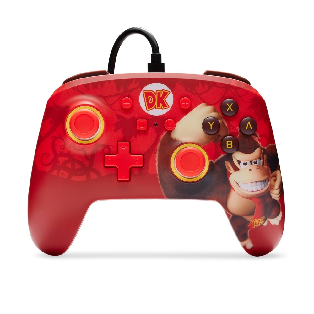 PowerA NSGP0281-01 Enhanced Nintendo Switch vezetékes Donkey Kong Flex kontroller