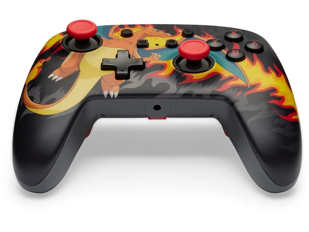 PowerA NSGP0283-01 Enhanced Nintendo Switch vezetékes Charizard Firestorm kontroller
