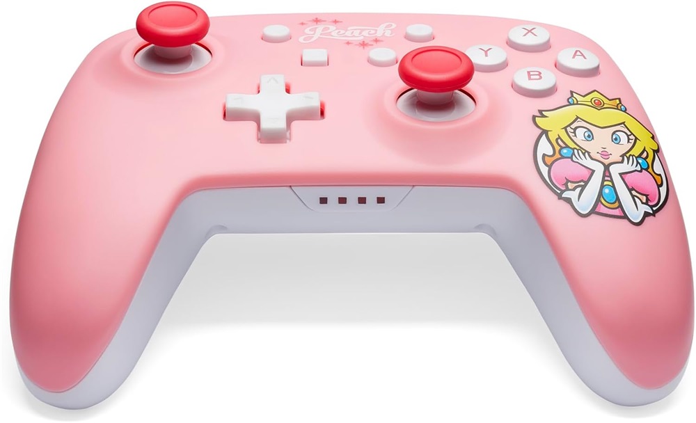 PowerA NSGP0289-01 Nintendo Switch vezeték nélküli Princess Peach Pink kontroller