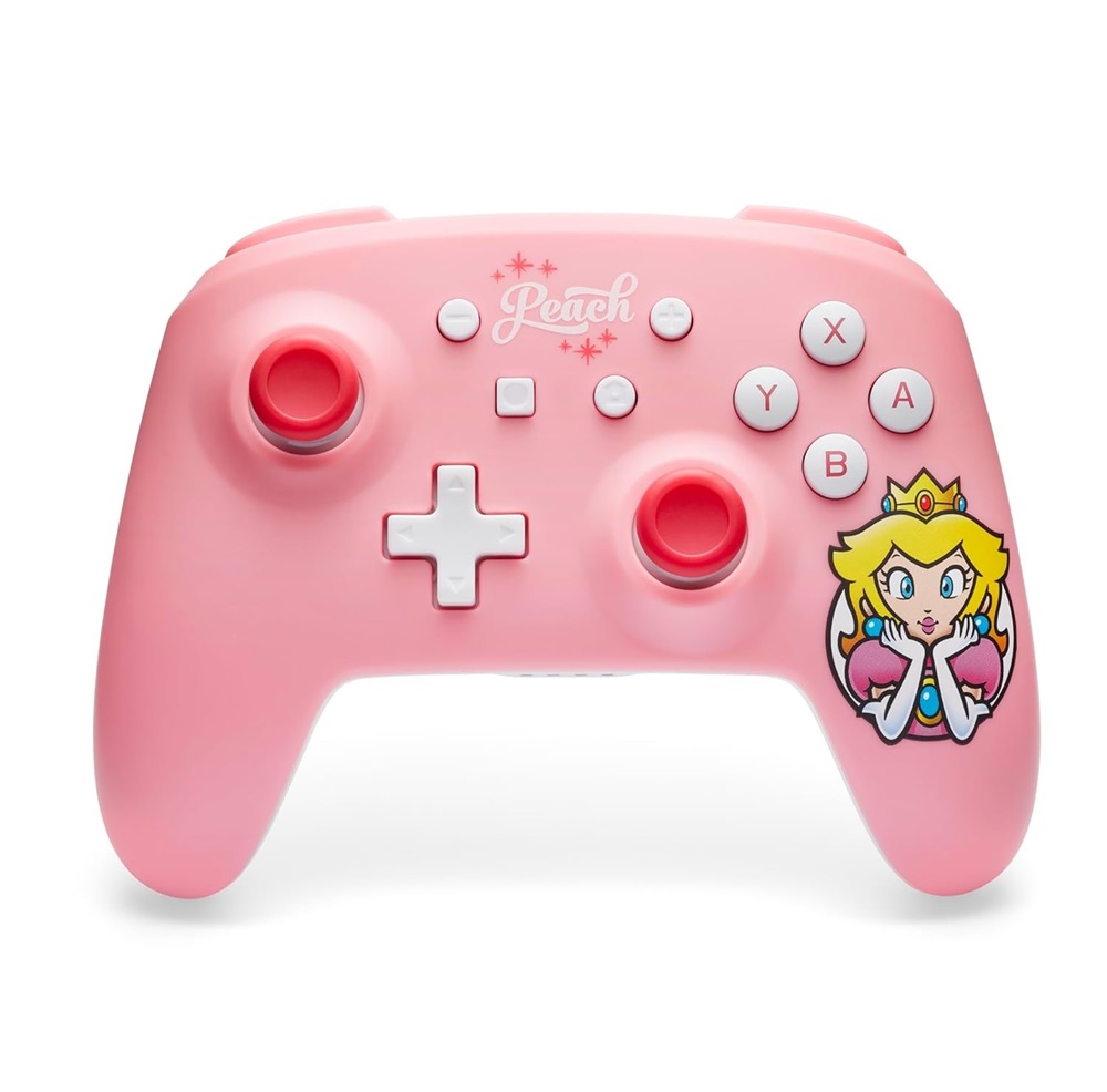 PowerA NSGP0289-01 Nintendo Switch vezeték nélküli Princess Peach Pink kontroller