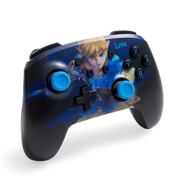 PowerA NSGP0363-01 Enhanced Nintendo Switch vezeték nélküli Lumectra Etched Wake Up Link kontroller
