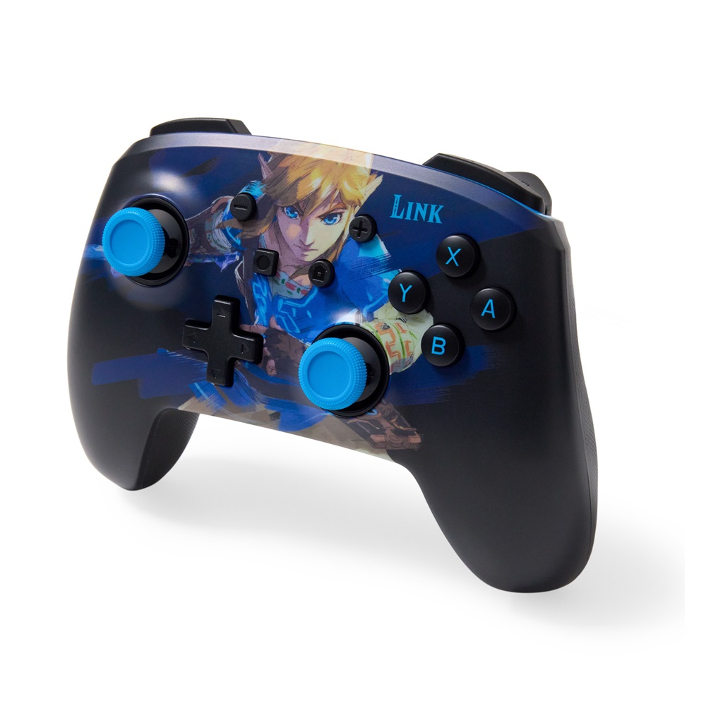 PowerA NSGP0363-01 Enhanced Nintendo Switch vezeték nélküli Lumectra Etched Wake Up Link kontroller