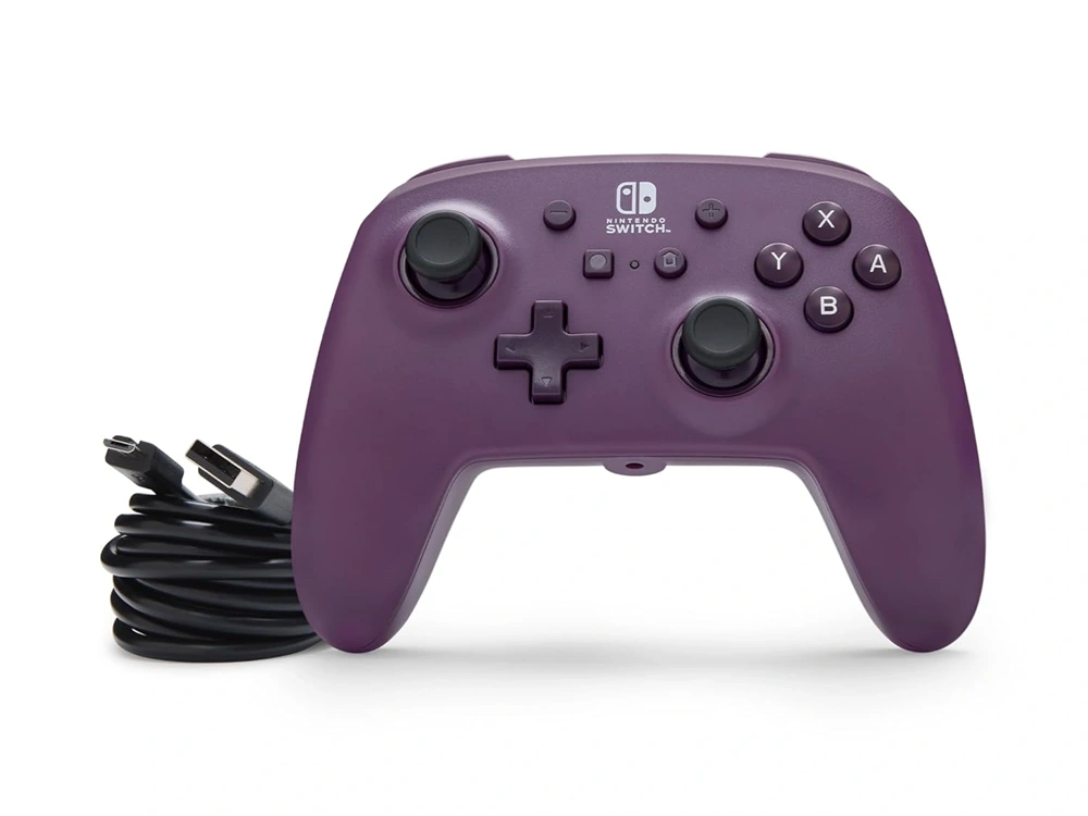 PowerA Nintendo Switch Enhanced Galaxy Purple vezetékes kontroller