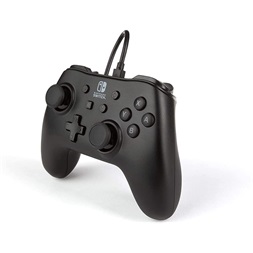 PowerA Nintendo Switch vezetékes matt fekete kontroller