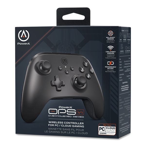 PowerA PCGP0381-01 OPS v1 PC/Cloud vezeték nélküli fekete kontroller