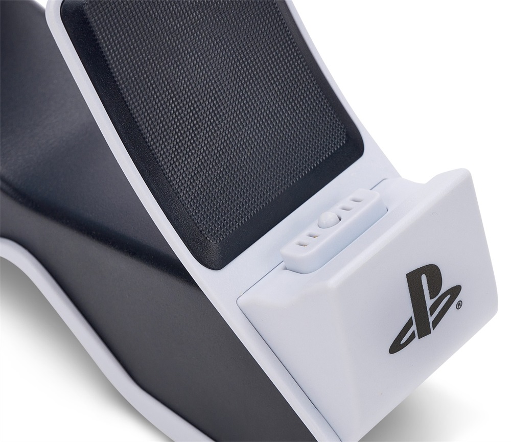 PowerA 1522855-01 Playstation 5 Dual Charger fekete-fehér dokkoló töltőállomás
