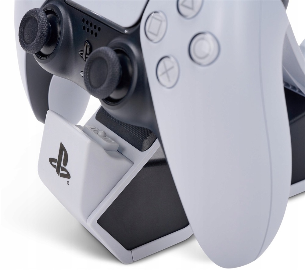 PowerA 1522855-01 Playstation 5 Dual Charger fekete-fehér dokkoló töltőállomás