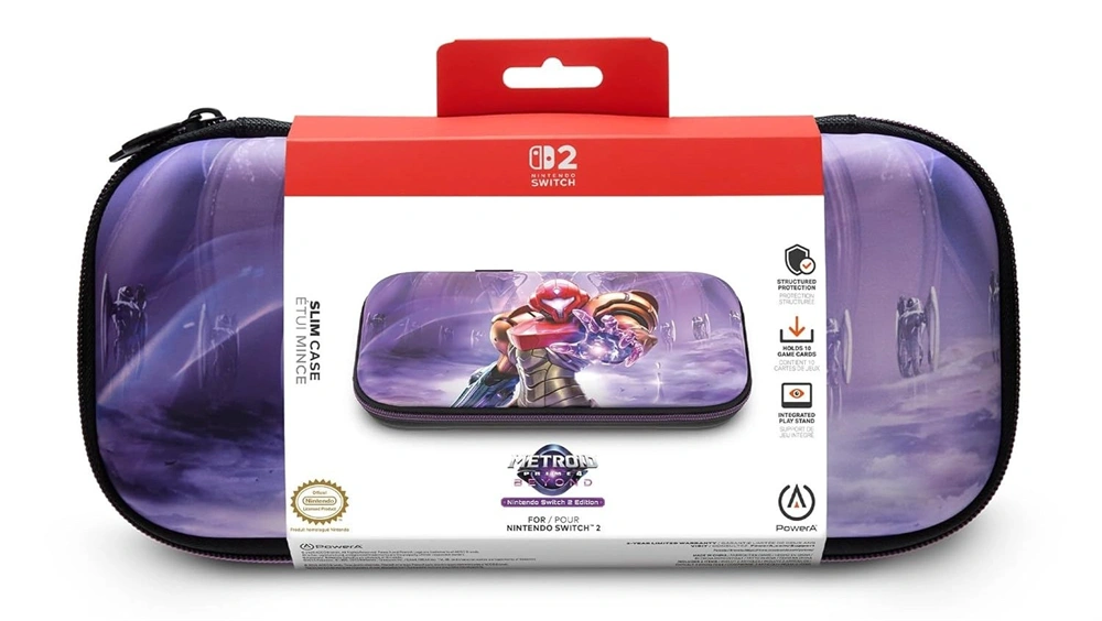 PowerA Slim Case for NSW2- Metroid Prime Beyond védőtok