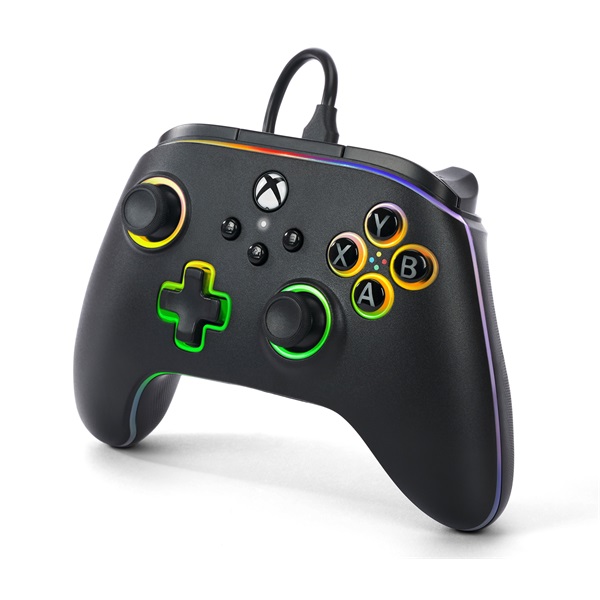 PowerA XBGP0140-01 Advantage Xbox Series X|S/Xbox One vezetékes Lumectra LED kontroller