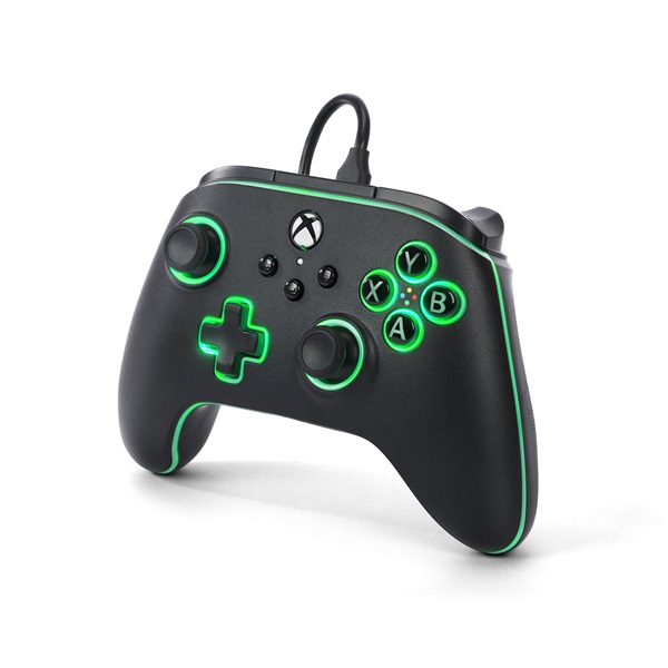 PowerA XBGP0140-01 Advantage Xbox Series X|S/Xbox One vezetékes Lumectra LED kontroller