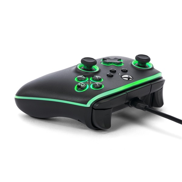 PowerA XBGP0140-01 Advantage Xbox Series X|S/Xbox One vezetékes Lumectra LED kontroller