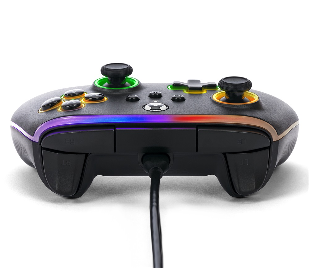 PowerA XBGP0140-01 Advantage Xbox Series X|S/Xbox One vezetékes Lumectra LED kontroller