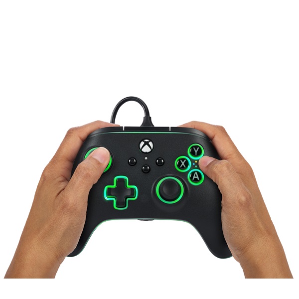 PowerA XBGP0140-01 Advantage Xbox Series X|S/Xbox One vezetékes Lumectra LED kontroller
