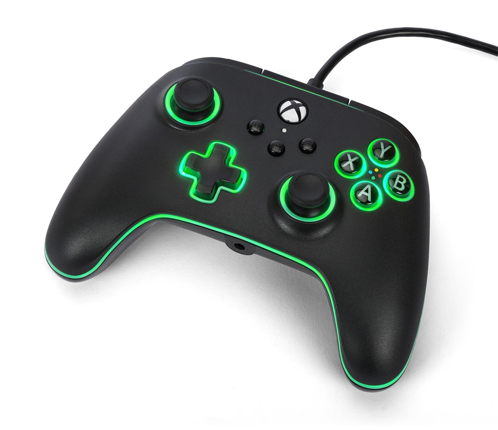 PowerA XBGP0140-01 Advantage Xbox Series X|S/Xbox One vezetékes Lumectra LED kontroller