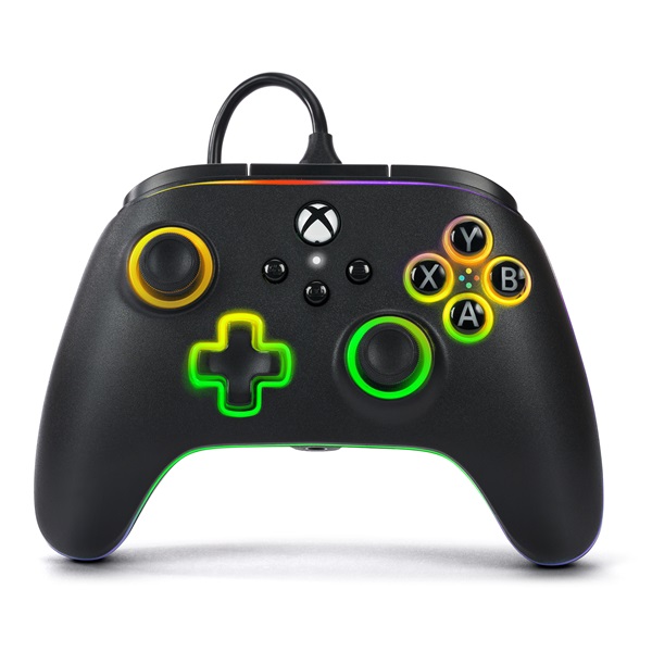 PowerA XBGP0140-01 Advantage Xbox Series X|S/Xbox One vezetékes Lumectra LED kontroller