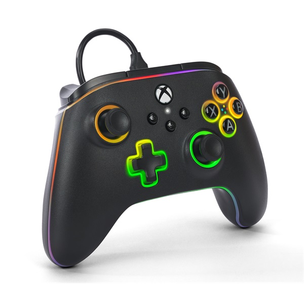 PowerA XBGP0140-01 Advantage Xbox Series X|S/Xbox One vezetékes Lumectra LED kontroller