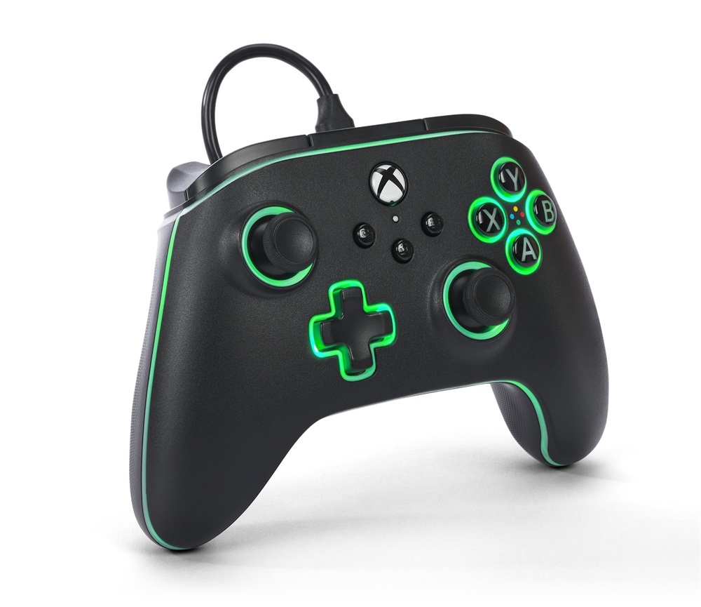 PowerA XBGP0140-01 Advantage Xbox Series X|S/Xbox One vezetékes Lumectra LED kontroller