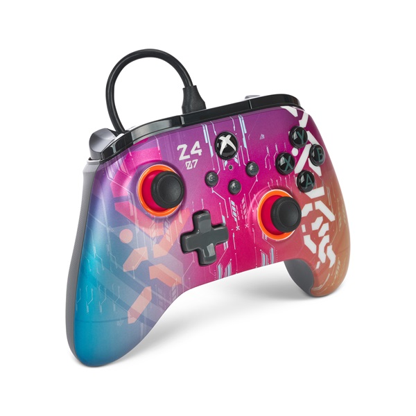 PowerA XBGP0186-01 Advantage Xbox Series X|S/Xbox One vezetékes Cyber Style kontroller