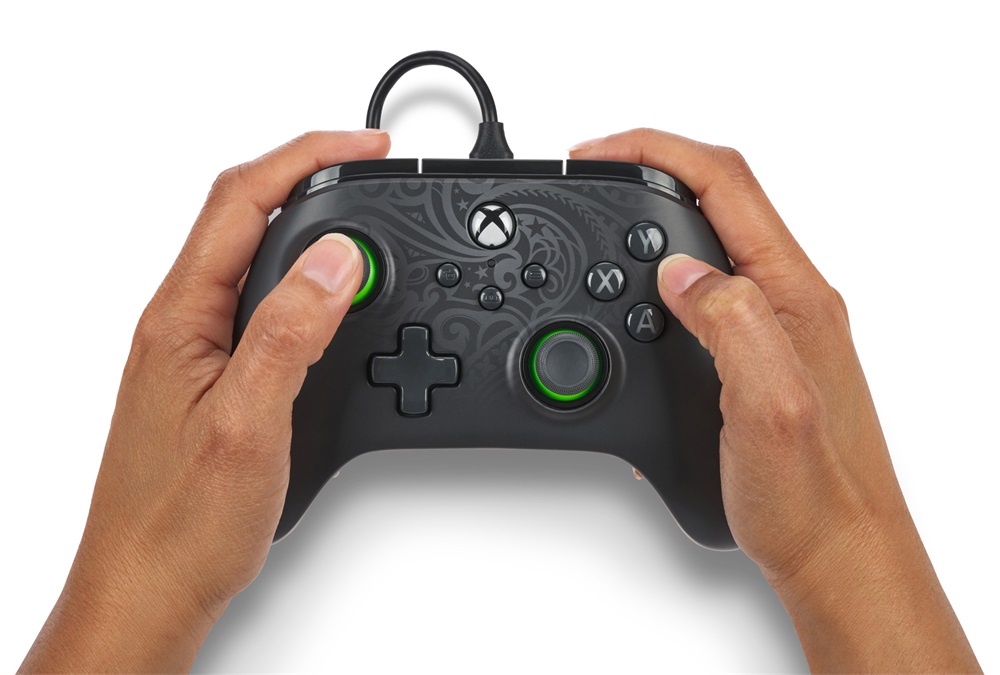 PowerA XBGP0190-01 Advantage Xbox Series X|S/Xbox One vezetékes Celestial Green kontroller