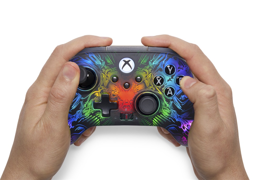 PowerA XBGP0278-01 FUSION Pro Xbox Series X|S/Xbox One vezeték nélküli Lumectra kontroller