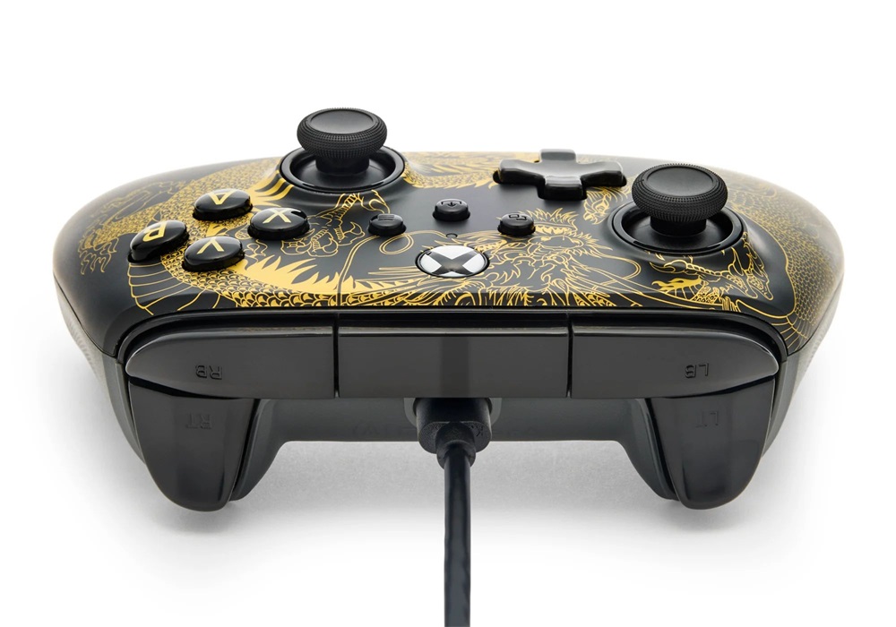 PowerA XBGP0430-01 Advantage Xbox Series X|S/Xbox One vezetékes Dragon & Phoenix kontroller