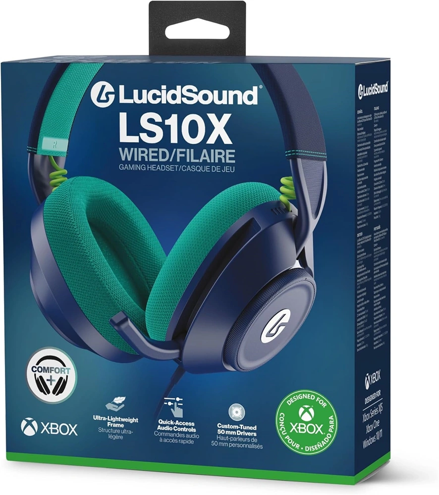 PowerA XBHS0502-01 LS10X Gen 2 Wired MARINER BLUE kék gamer headset