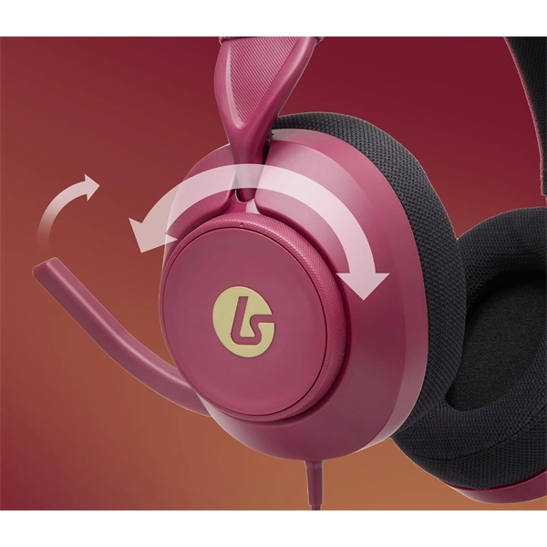 PowerA XBHS0503-01 LS10X Gen 2 Wired RUBY piros gamer headset