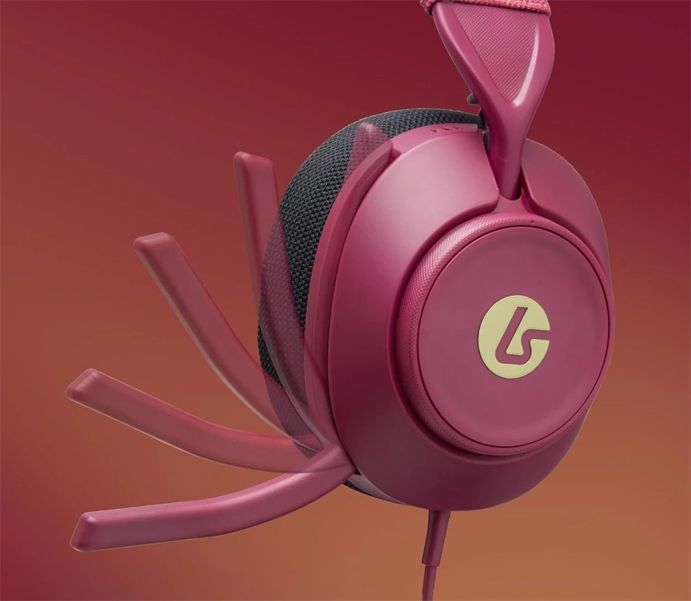 PowerA XBHS0503-01 LS10X Gen 2 Wired RUBY piros gamer headset