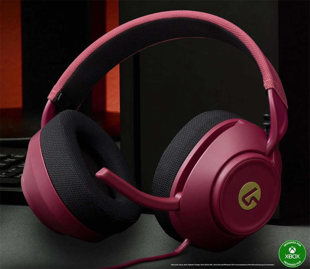 PowerA XBHS0503-01 LS10X Gen 2 Wired RUBY piros gamer headset