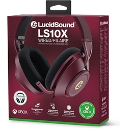 PowerA XBHS0503-01 LS10X Gen 2 Wired RUBY piros gamer headset