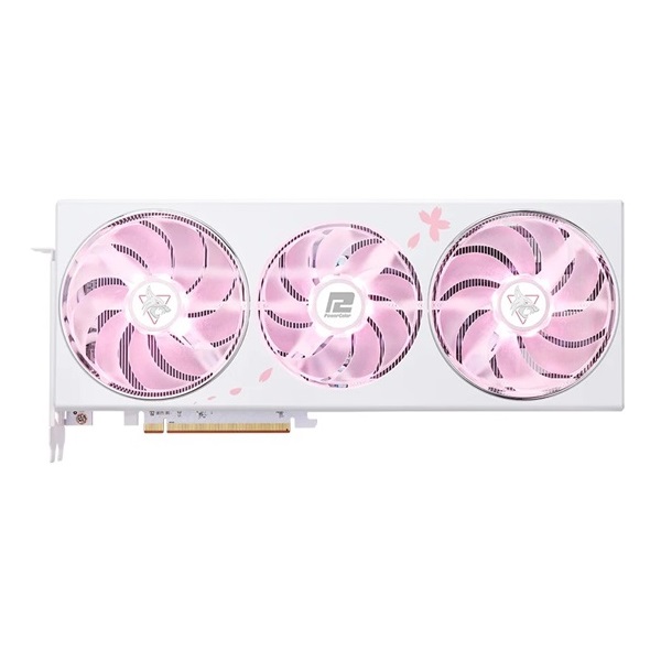 PowerColor Hellhound Sakura Radeon RX 7800 XT Limited Edition AMD 16GB GDDR6 256bit PCIe videókártya
