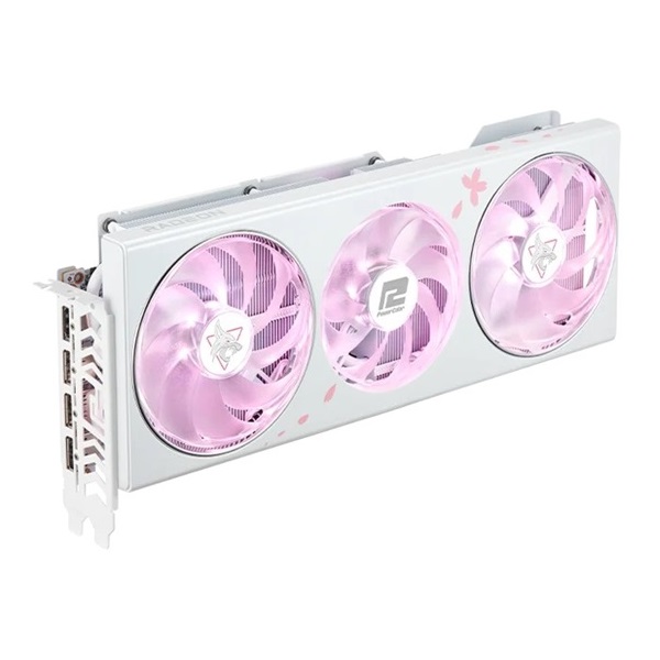 PowerColor Hellhound Sakura Radeon RX 7800 XT Limited Edition AMD 16GB GDDR6 256bit PCIe videókártya