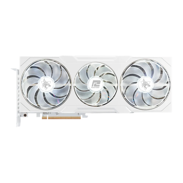 PowerColor Hellhound Spectral White Radeon RX 7900 XT AMD 20GB GDDR6 320bit PCIe videókártya