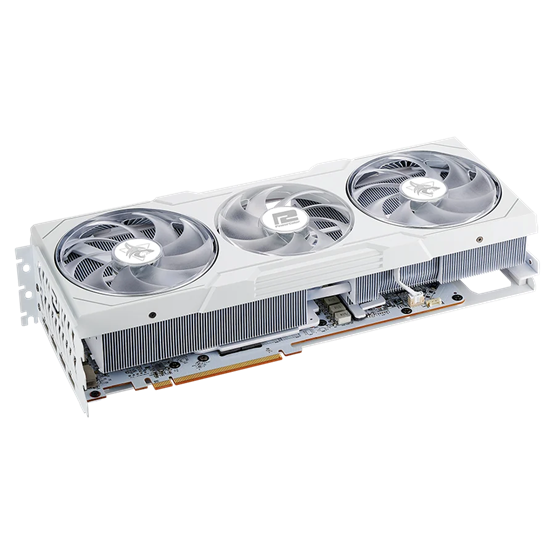 PowerColor Hellhound Spectral White Radeon RX 7900 XT AMD 20GB GDDR6 320bit PCIe videókártya