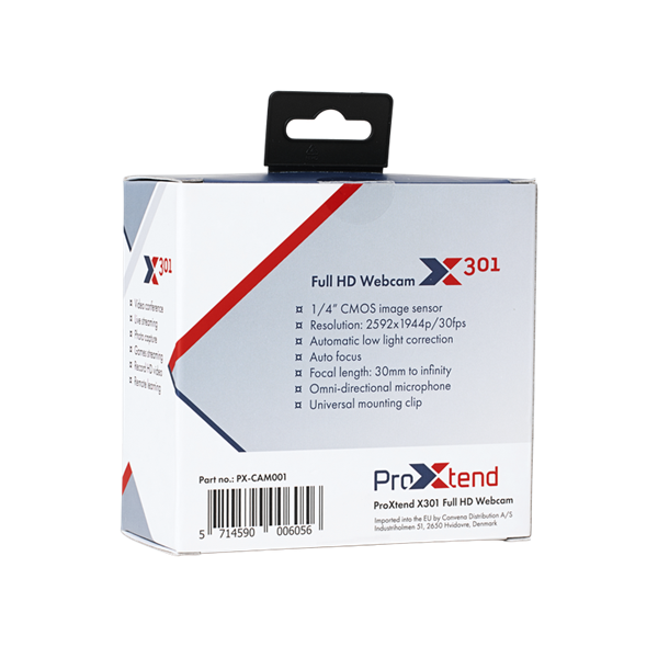 ProXtend X301 Full HD webkamera