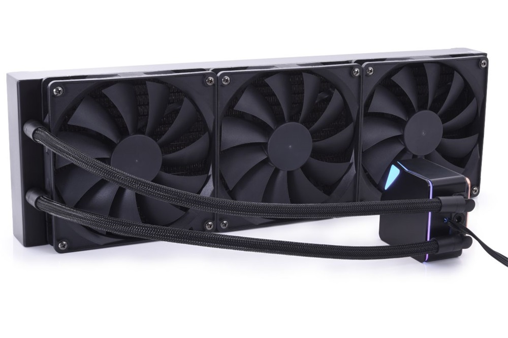 Processzor hűtő AIO Alphacool Core Ocean T38 ARGB 42cm Fekete