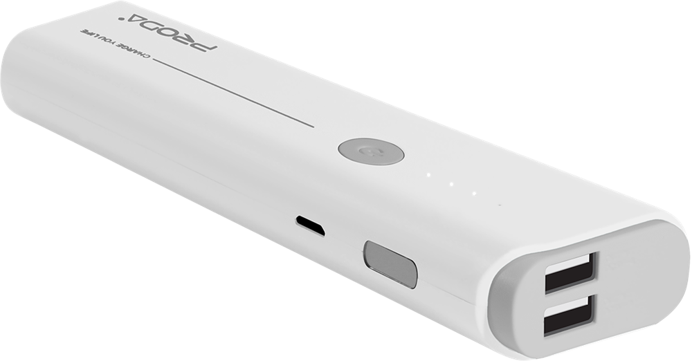 Proda Jane Dual 10000mAh fehér power bank