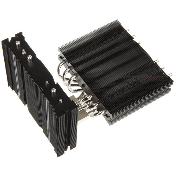 Prolimatech Genesis Black Dual Saturn Edition 2x120mm ARGB processzor hűtő