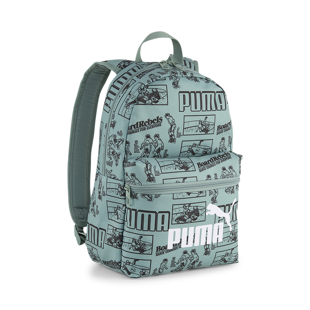 Puma 25 9132401 zöld mintás kicsi hátizsák