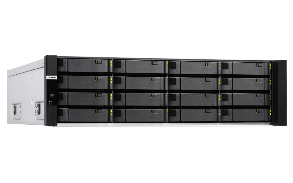 QNAP ES1686dc-2123IT-64G 16xSSD/HDD 3U rackbe szerelhető Enterprise ZFS NAS
