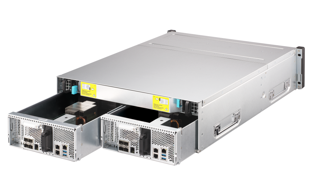 QNAP ES1686dc-2123IT-64G 16xSSD/HDD 3U rackbe szerelhető Enterprise ZFS NAS