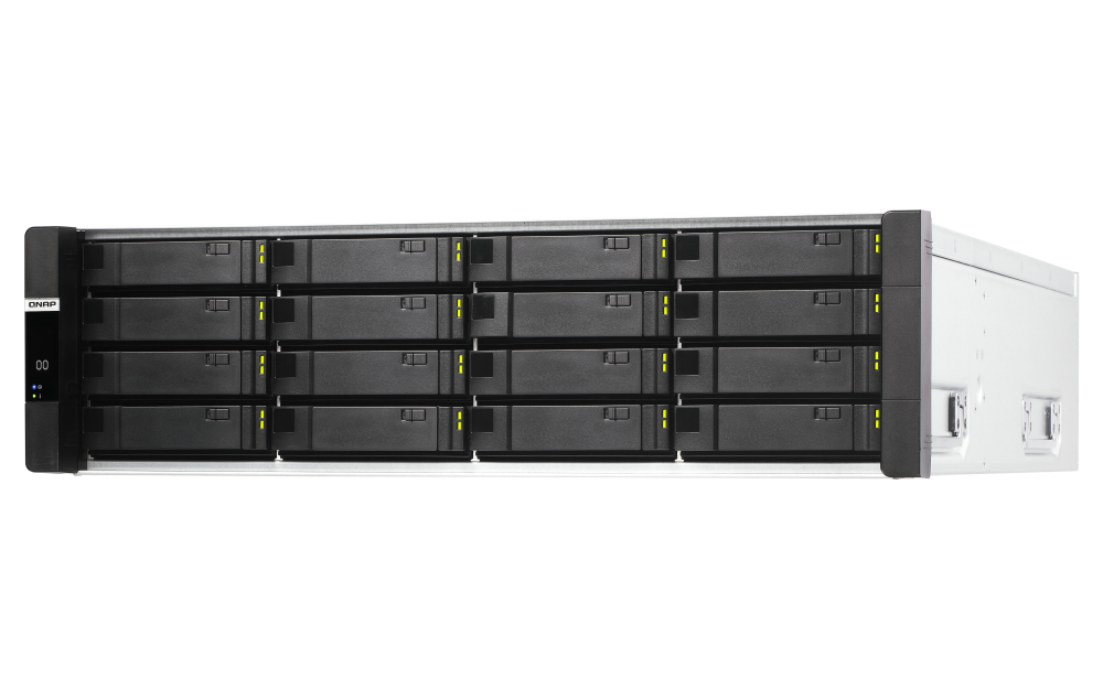 QNAP ES1686dc-2142IT-96G 16xSSD/HDD 3U rackbe szerelhető Enterprise ZFS NAS