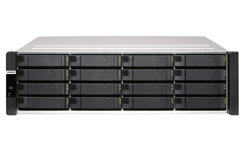 QNAP ES1686dc-2142IT-96G 16xSSD/HDD 3U rackbe szerelhető Enterprise ZFS NAS