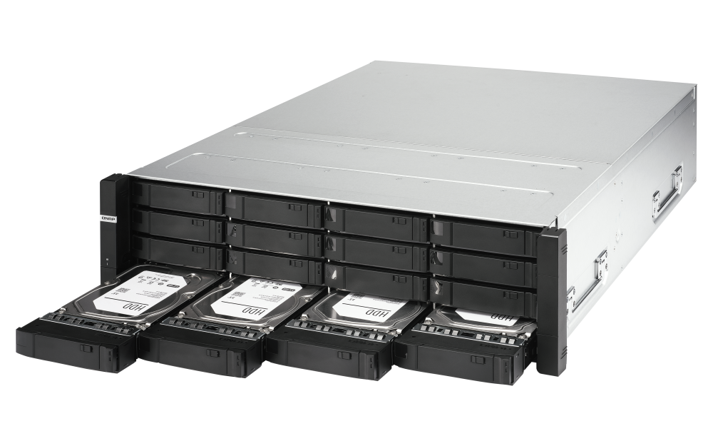 QNAP ES1686dc-2142IT-96G 16xSSD/HDD 3U rackbe szerelhető Enterprise ZFS NAS