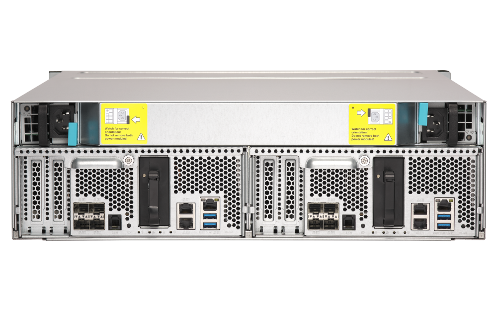 QNAP ES1686dc-2142IT-96G 16xSSD/HDD 3U rackbe szerelhető Enterprise ZFS NAS