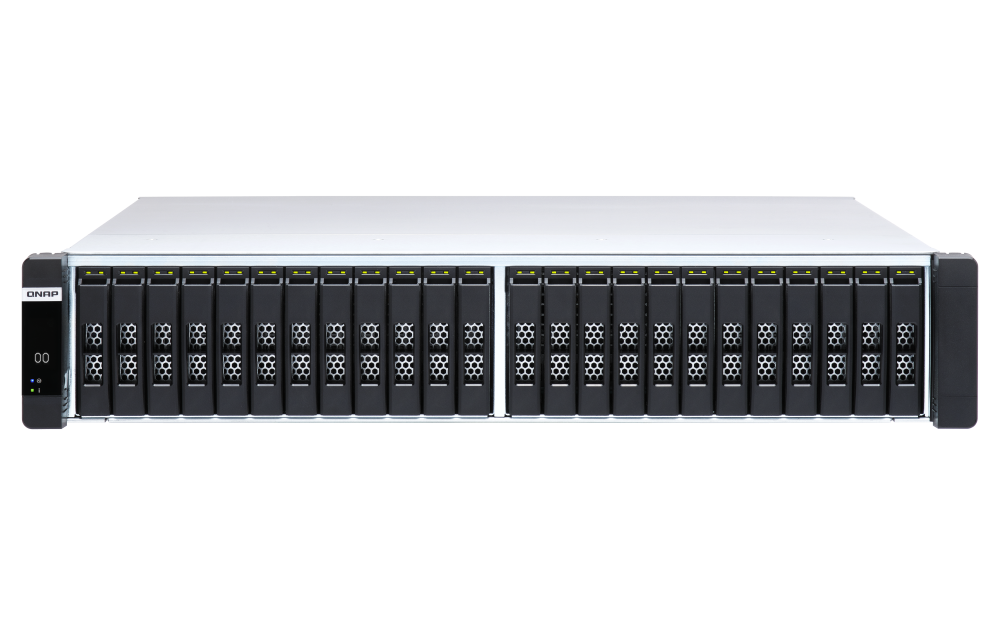 QNAP ES2486dc-2142IT-128G 24xSSD/HDD 2U rackbe szerelhető Enterprise ZFS NAS